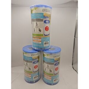 3 Pack Intex Replacement Swimming Pool Filter Cartridge Type A or C 29000E OEM
